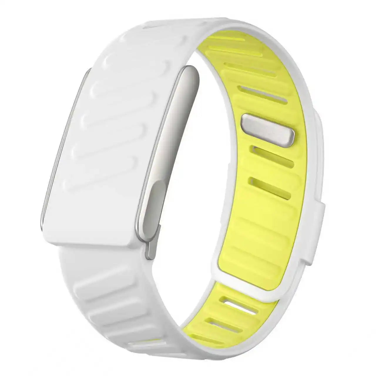 Strapora SportFlex Wrist Band - White Yellow