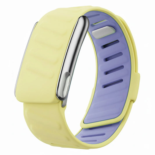 Strapora SportFlex Wrist Band - Yellow Purple